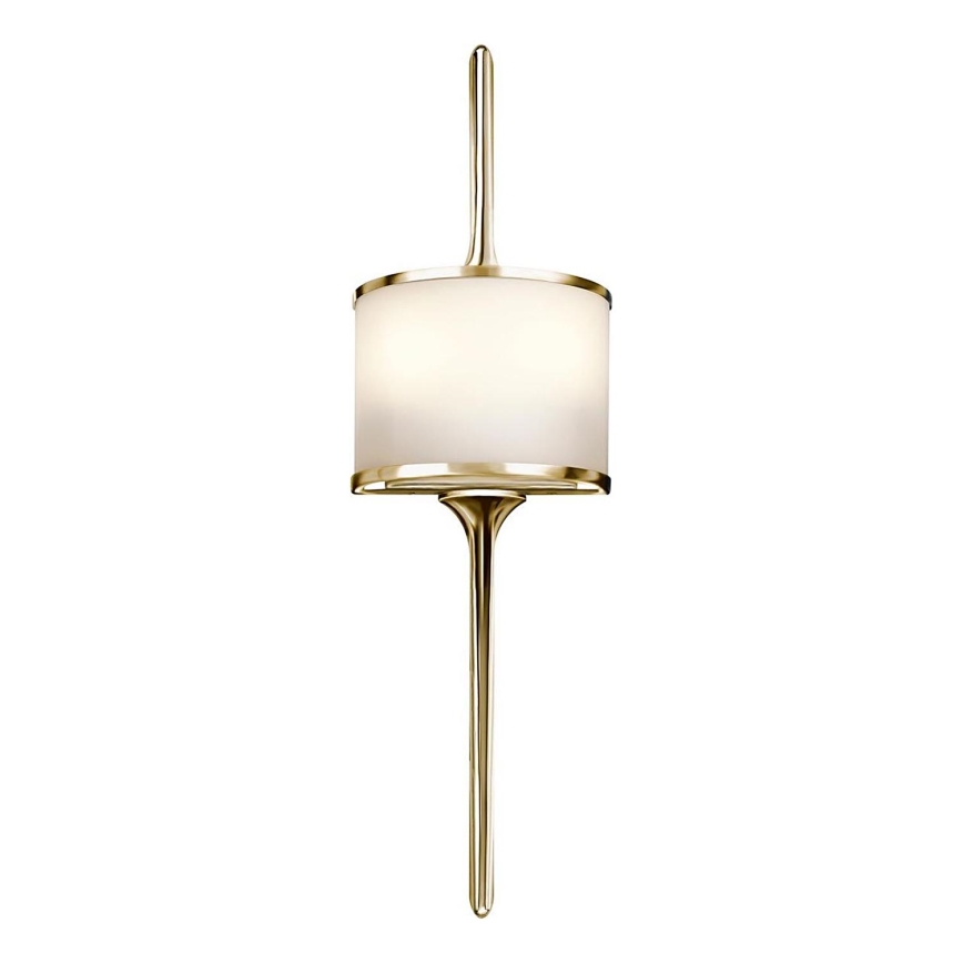 Kichler - LED Vägglampa för badrum MONA 2xG9/3W/230V IP44 guld