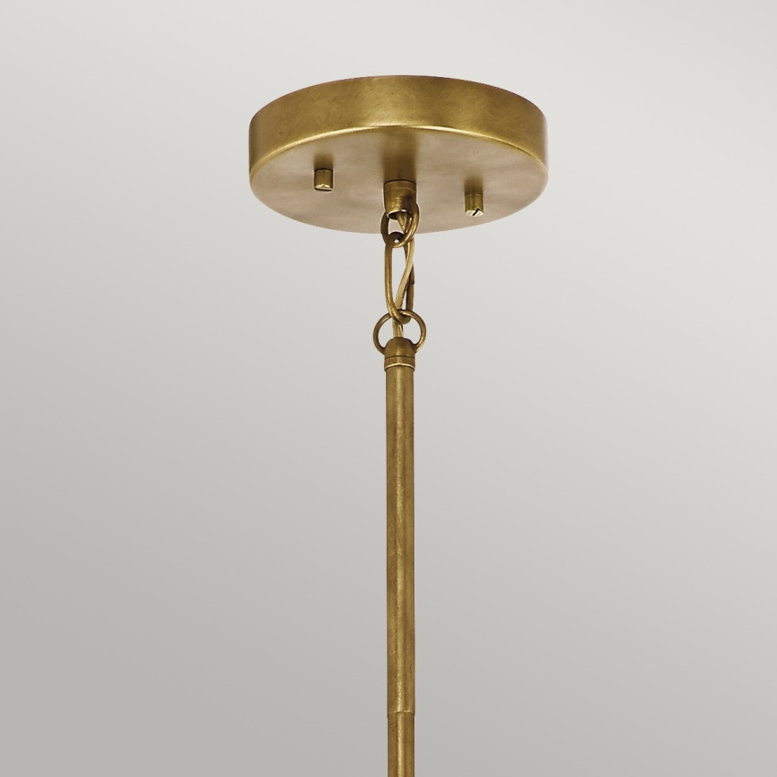 Kichler - Pendelkrona ASTER 3xE14/60W/230V gyllene
