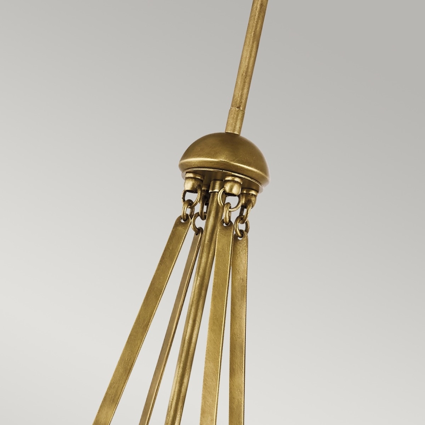 Kichler - Pendelkrona ASTER 3xE14/60W/230V gyllene