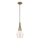 Kichler - Pendelkrona DEELA 1xE27/60W/230V diameter 17,8 cm mässing