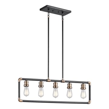 Kichler - Pendelkrona IMAHN 5xE27/60W/230V