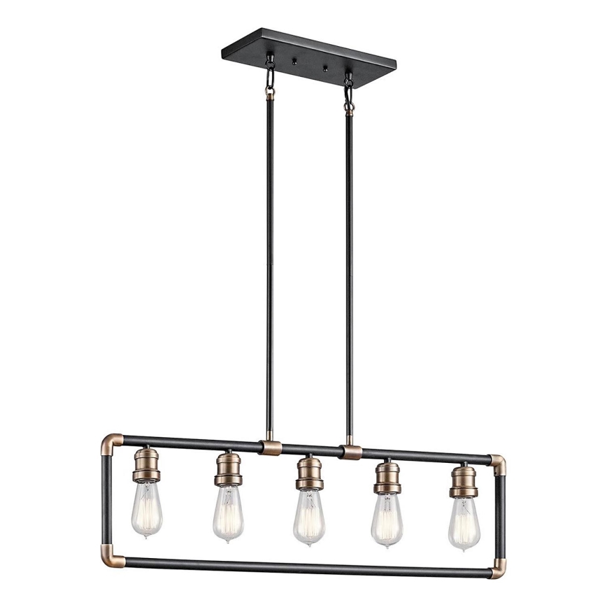 Kichler - Pendelkrona IMAHN 5xE27/60W/230V