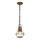 Kichler - Utomhuspendel med kedja BRIDGE POINT 1xE27/60W/230V IP44 brons