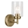 Kichler - Vägglampa WINSLOW 1xE27/60W/230V mässing