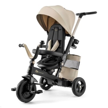 KINDERKRAFT - 5 i 1 trehjuling för barn EASYTWIST, beige