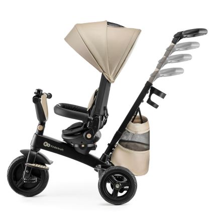 KINDERKRAFT - 5 i 1 trehjuling för barn EASYTWIST, beige