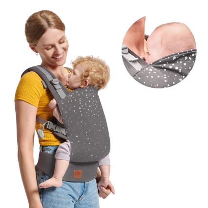 KINDERKRAFT - Baby carrier NINO grå