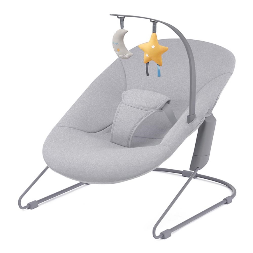 KINDERKRAFT - Baby lounger CALMEE grå