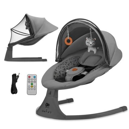 KINDERKRAFT - Babygunga med melodi 2i1 LUMI mörk