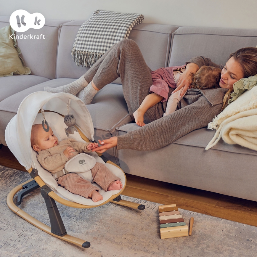 KINDERKRAFT - Babysitter ELSU grå