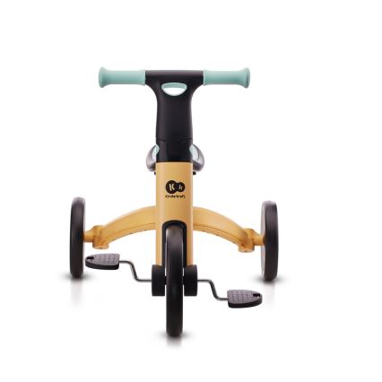KINDERKRAFT - Balanscykel för barn 3i1 4TRIKE gul/mint
