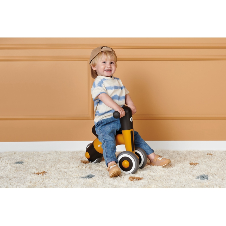 KINDERKRAFT - Balanscykel MINIBI Premium orange/grå