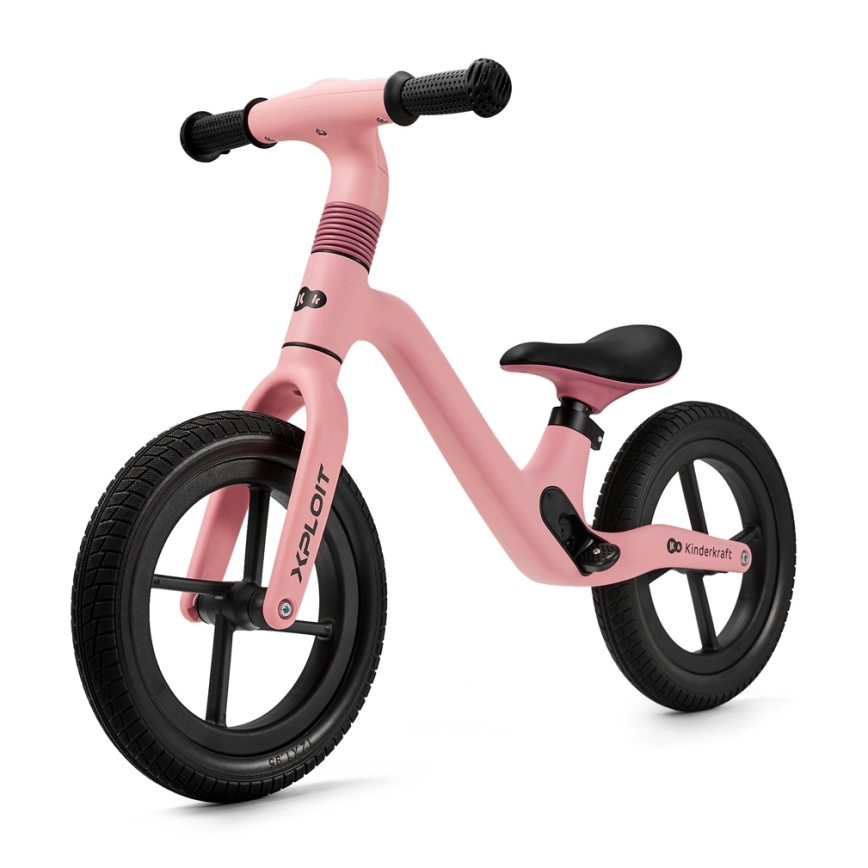 KINDERKRAFT - Balanscykel XPLOIT Bubblegum rosa