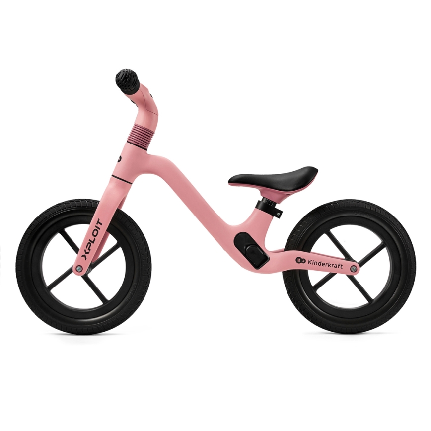 KINDERKRAFT - Balanscykel XPLOIT Bubblegum rosa