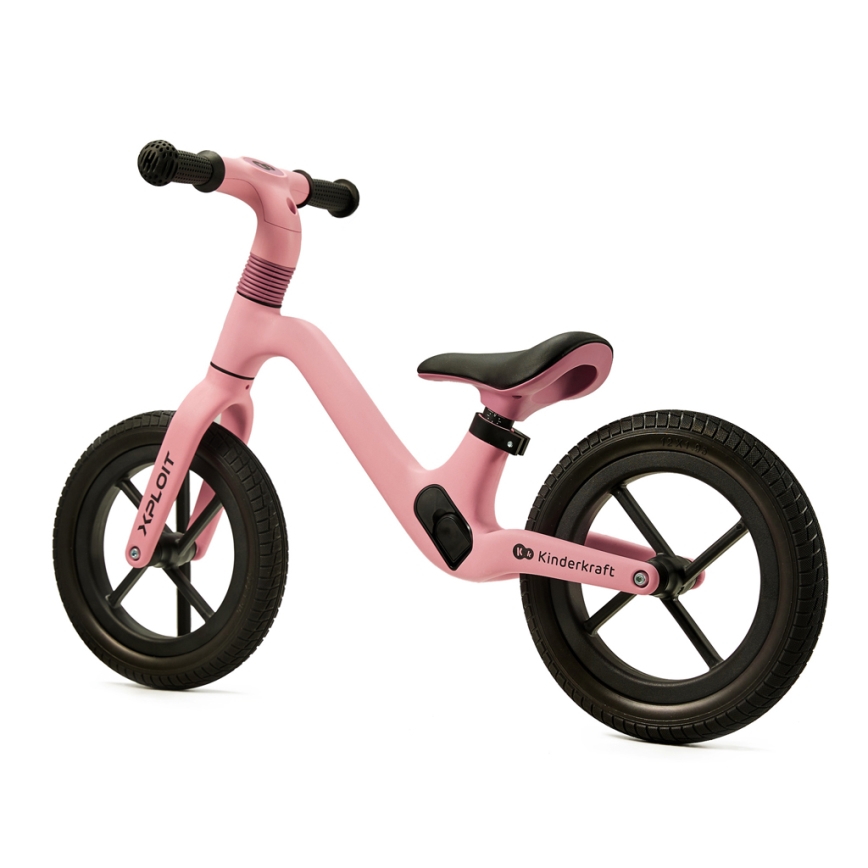 KINDERKRAFT - Balanscykel XPLOIT Bubblegum rosa