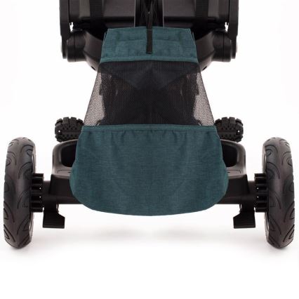 KINDERKRAFT - Barn trehjuling 5v1 EASYTWIST grön/svart