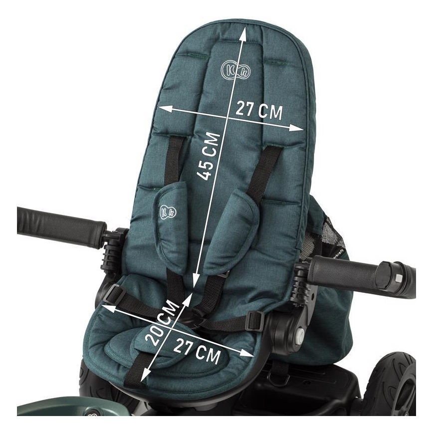 KINDERKRAFT - Barn trehjuling 5v1 EASYTWIST rosa/svart