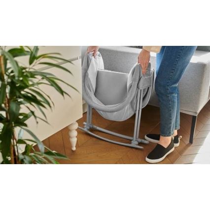 KINDERKRAFT - Barnsäng 3in1 LOVI grå