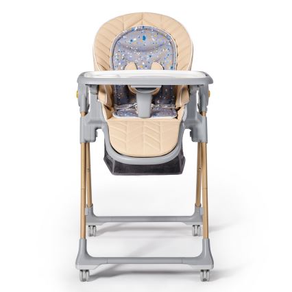 KINDERKRAFT - Barnstol 2i1 LASTREE beige/grå