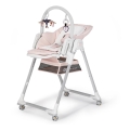 KINDERKRAFT - Barnstol 2in1 LASTREE rosa/vit