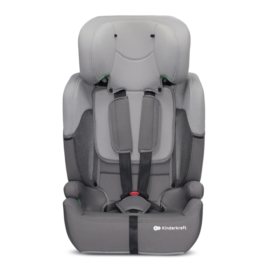 KINDERKRAFT - Bilbarnstol COMFORT UP i-Storlek (76-150 cm) ljusgrå