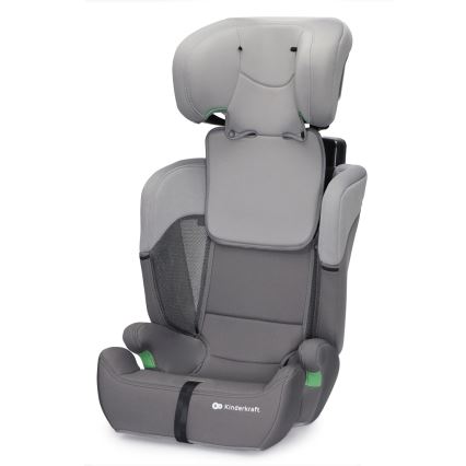 KINDERKRAFT - Bilbarnstol COMFORT UP i-Storlek (76-150 cm) ljusgrå