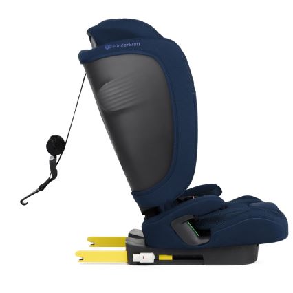 KINDERKRAFT - Bilbarnstol FIX2GO i-Size 76-150 cm blå