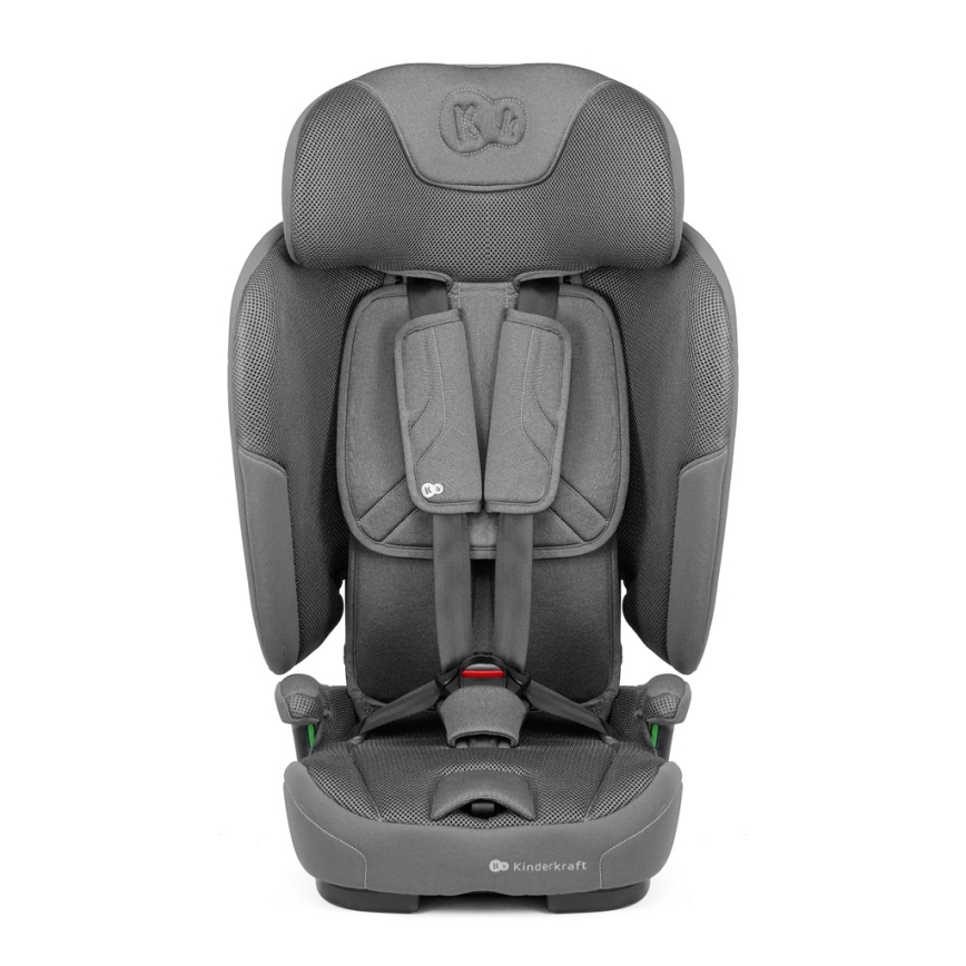 KINDERKRAFT - Bilbarnstol FIX2GO i-Size 76-150 cm grå