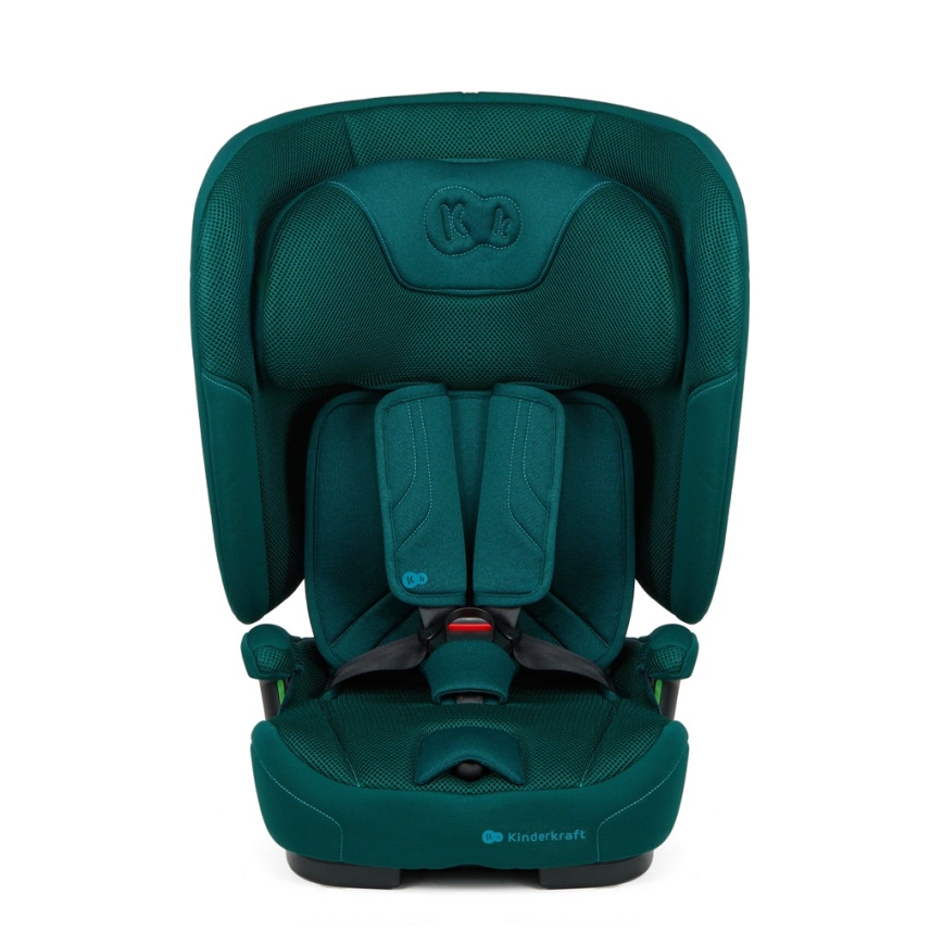 KINDERKRAFT - Bilbarnstol FIX2GO i-Size 76-150 cm turkos