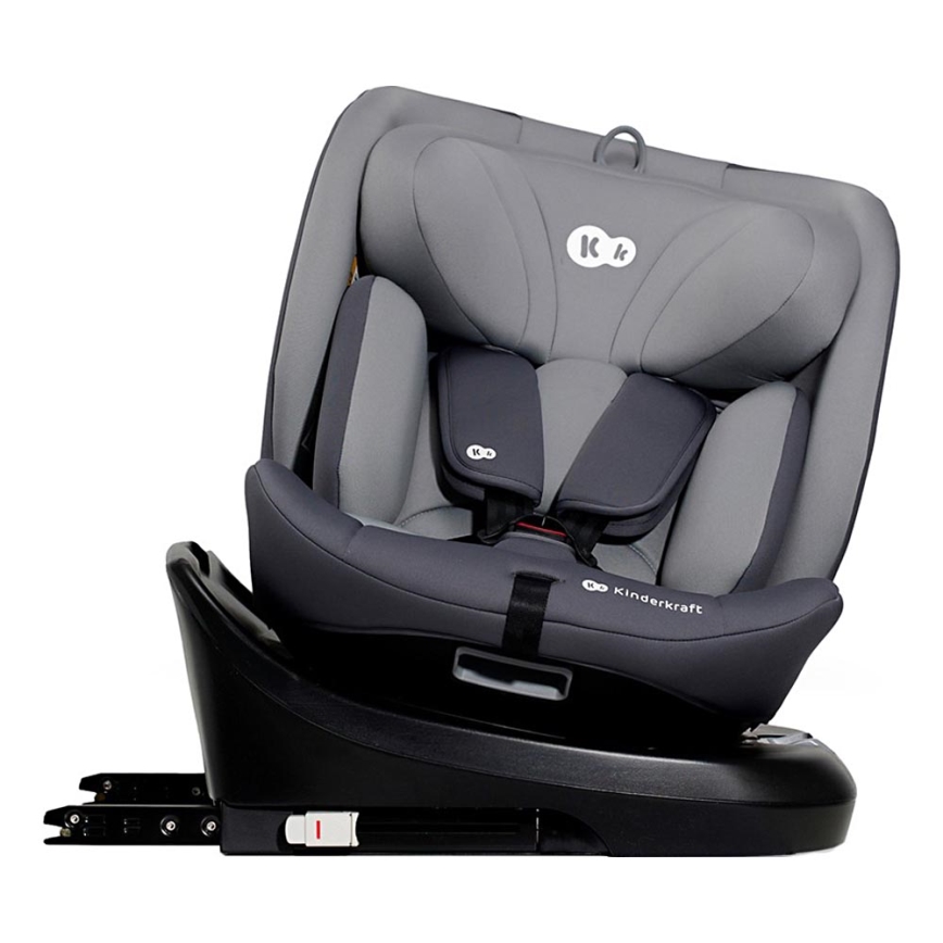 KINDERKRAFT - Bilbarnstol I-GROW i-Storlek (40-150 cm) grå