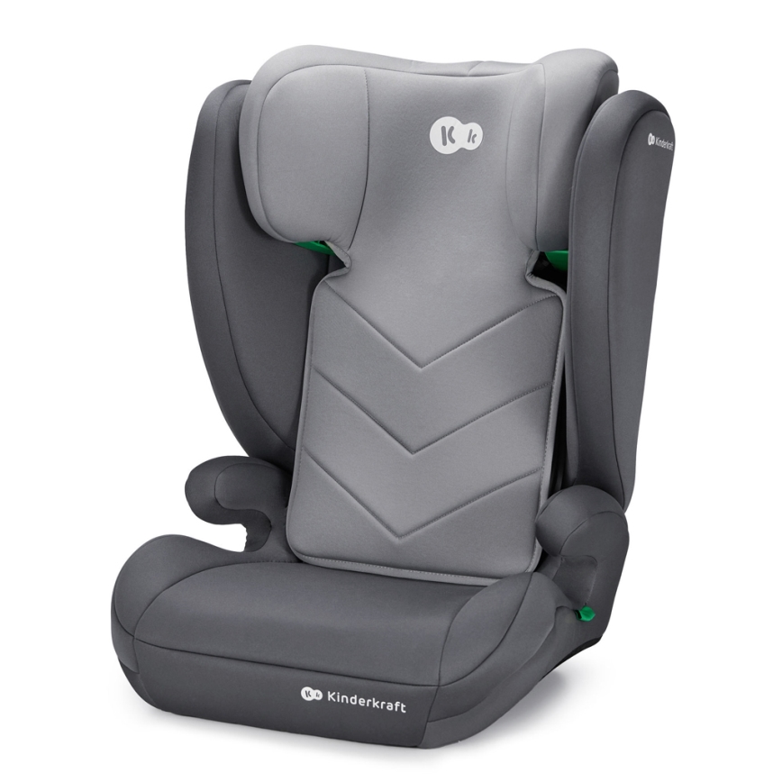 KINDERKRAFT - Bilbarnstol I-SPARK i-Storlek (100-150 cm) grå