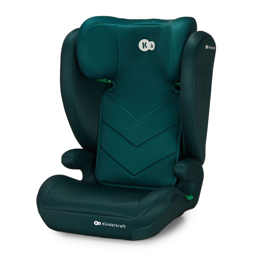 KINDERKRAFT - Bilbarnstol I-SPARK i-Storlek (100-150 cm) grön