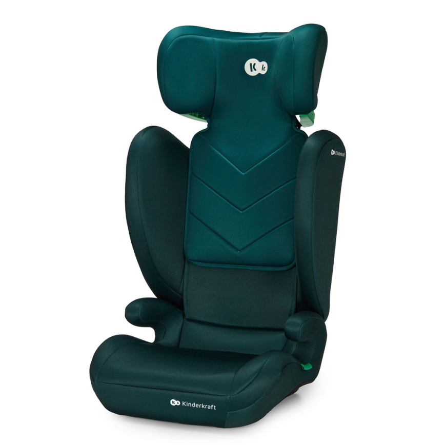 KINDERKRAFT - Bilbarnstol I-SPARK i-Storlek (100-150 cm) grön