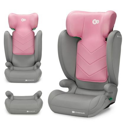 KINDERKRAFT - Bilbarnstol I-SPARK i-Storlek (100-150 cm) rosa