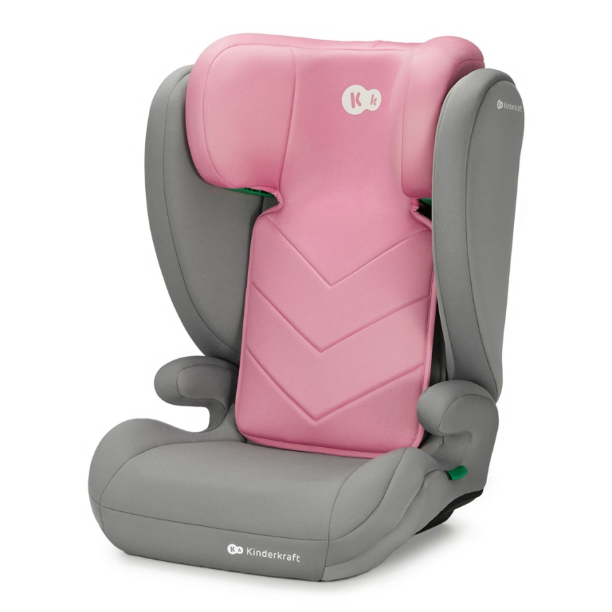 KINDERKRAFT - Bilbarnstol I-SPARK i-Storlek (100-150 cm) rosa