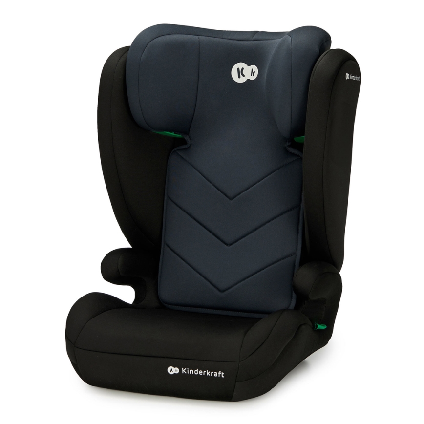 KINDERKRAFT - Bilbarnstol I-SPARK i-Storlek (100-150 cm) svart