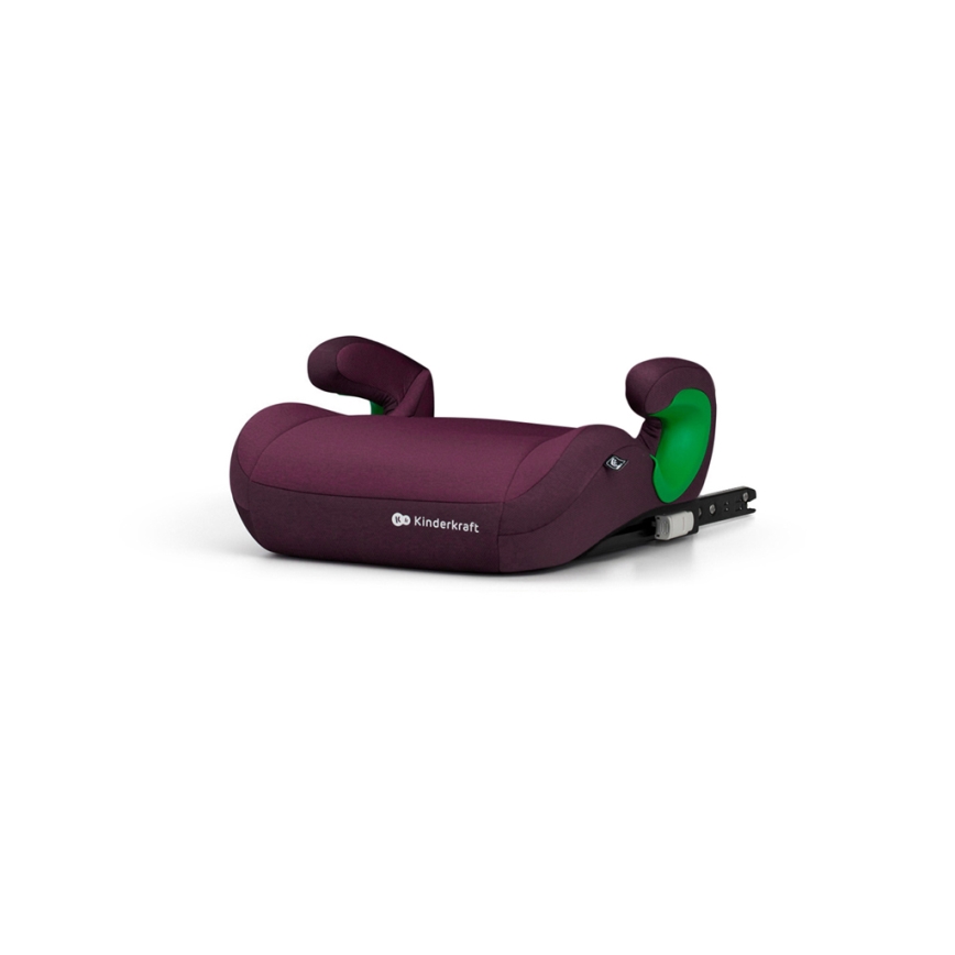 KINDERKRAFT - Bilbarnstol JUNIOR FIX 2 (100-150 cm) Cherry pearl