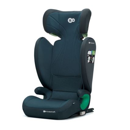 KINDERKRAFT - Bilbarnstol JUNIOR FIX 2 (100-150 cm) Harbor blå