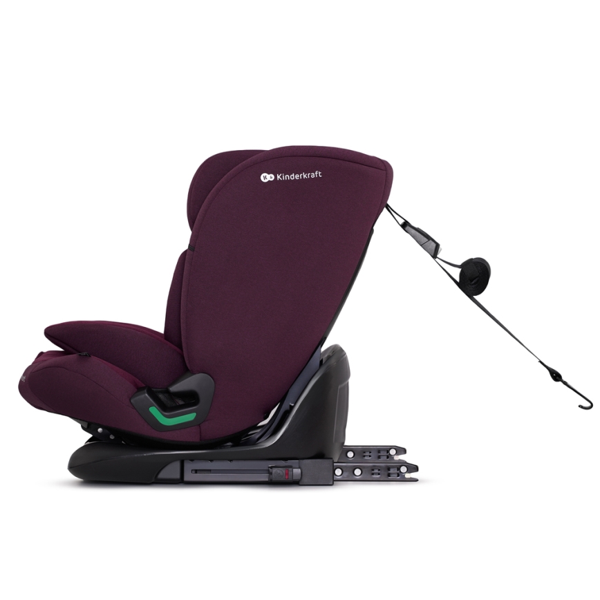 KINDERKRAFT - Bilbarnstol ONETO 3 i-Storlek (76-150 cm) + Isofix Cherry pearl