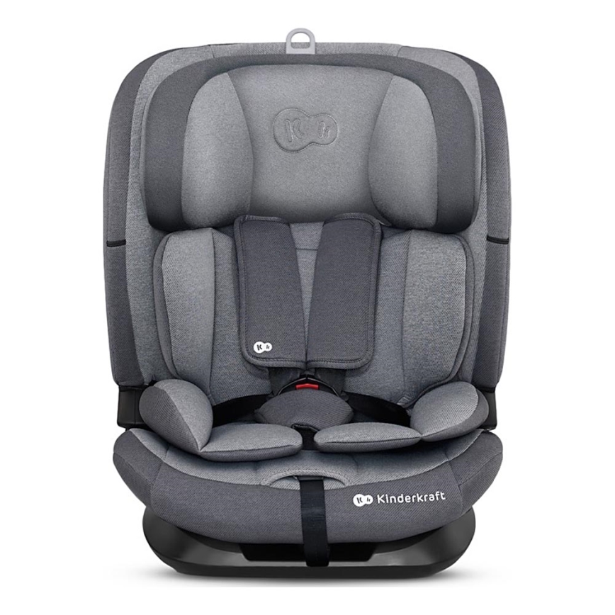 KINDERKRAFT - Bilbarnstol ONETO 3 i-Storlek (76-150 cm) + Isofix Cool grå