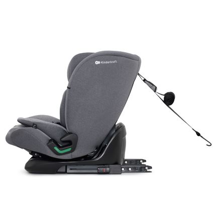 KINDERKRAFT - Bilbarnstol ONETO 3 i-Storlek (76-150 cm) + Isofix Cool grå