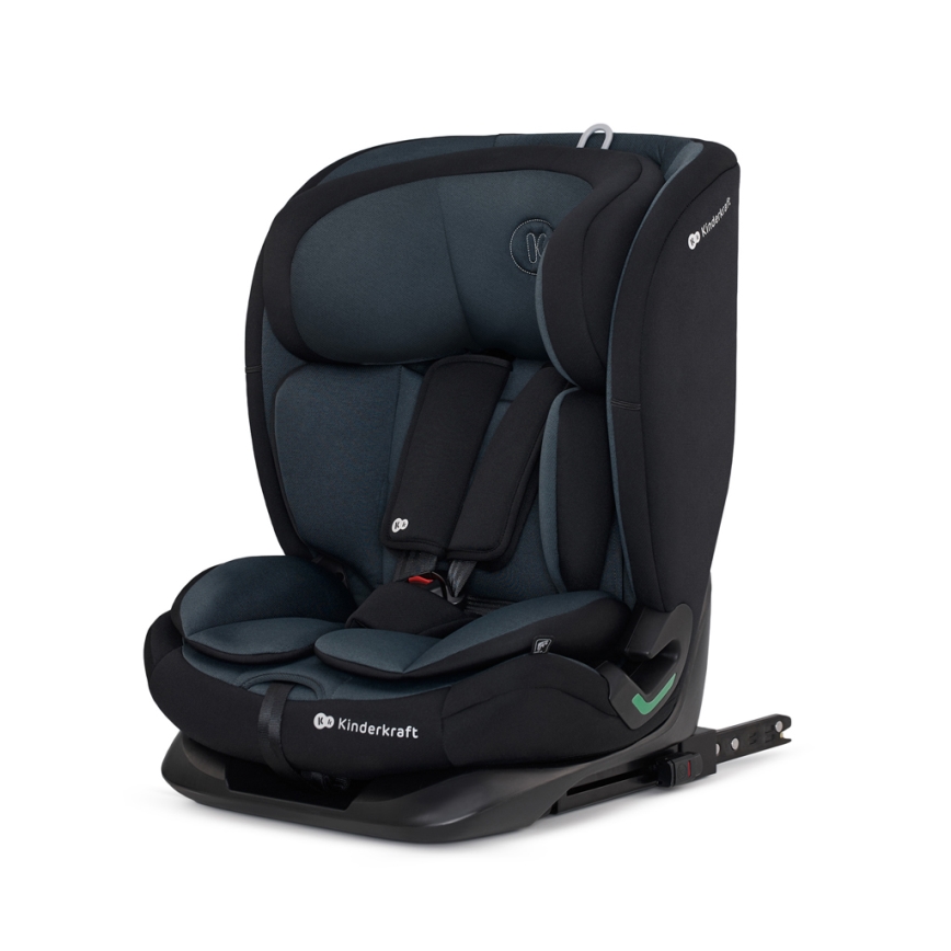 KINDERKRAFT - Bilbarnstol ONETO 3 i-Storlek (76-150 cm) + Isofix Graphite svart