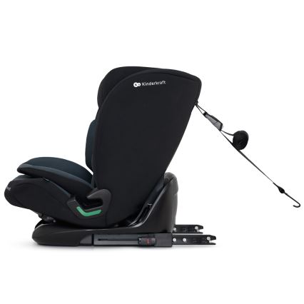KINDERKRAFT - Bilbarnstol ONETO 3 i-Storlek (76-150 cm) + Isofix Graphite svart