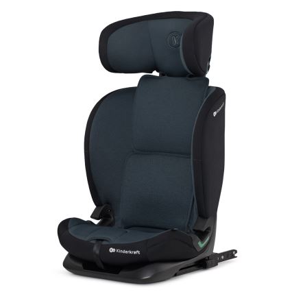 KINDERKRAFT - Bilbarnstol ONETO 3 i-Storlek (76-150 cm) + Isofix Graphite svart