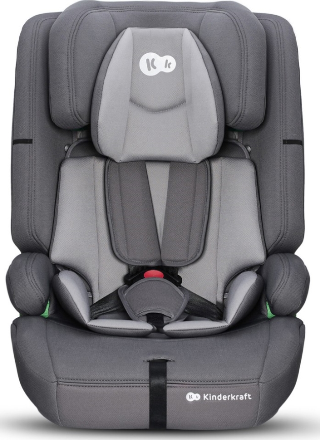 KINDERKRAFT - Bilbarnstol SAFETY FIX 2 i-Storlek (76-150 cm) grå