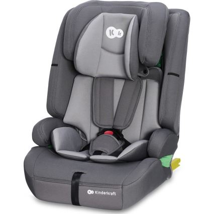 KINDERKRAFT - Bilbarnstol SAFETY FIX 2 i-Storlek (76-150 cm) grå