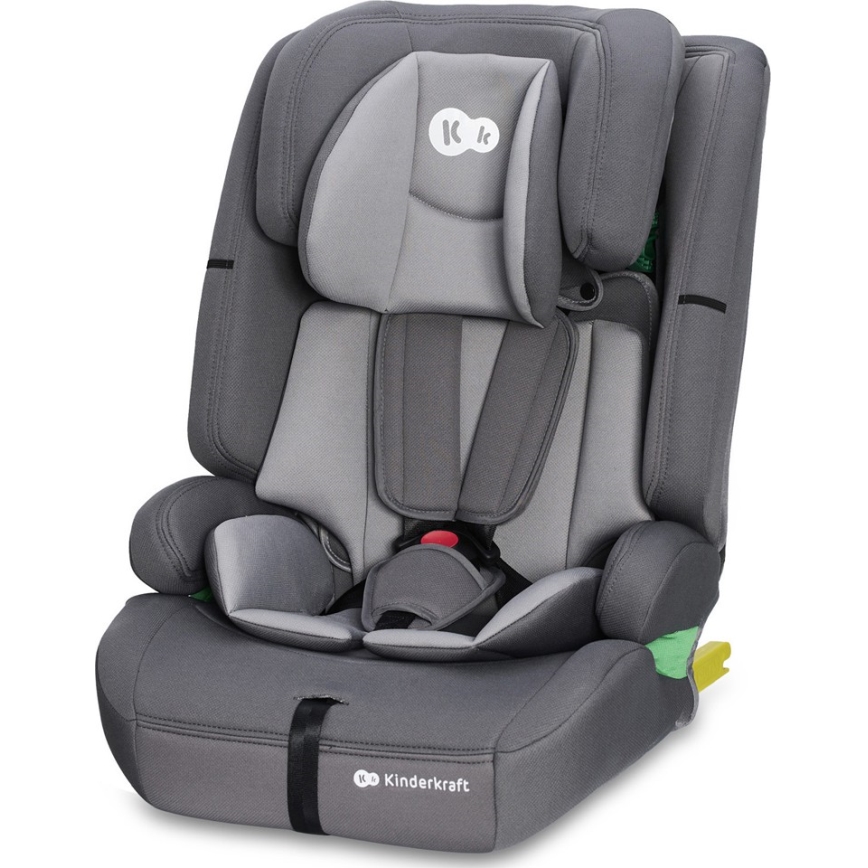 KINDERKRAFT - Bilbarnstol SAFETY FIX 2 i-Storlek (76-150 cm) grå