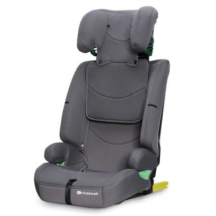 KINDERKRAFT - Bilbarnstol SAFETY FIX 2 i-Storlek (76-150 cm) grå