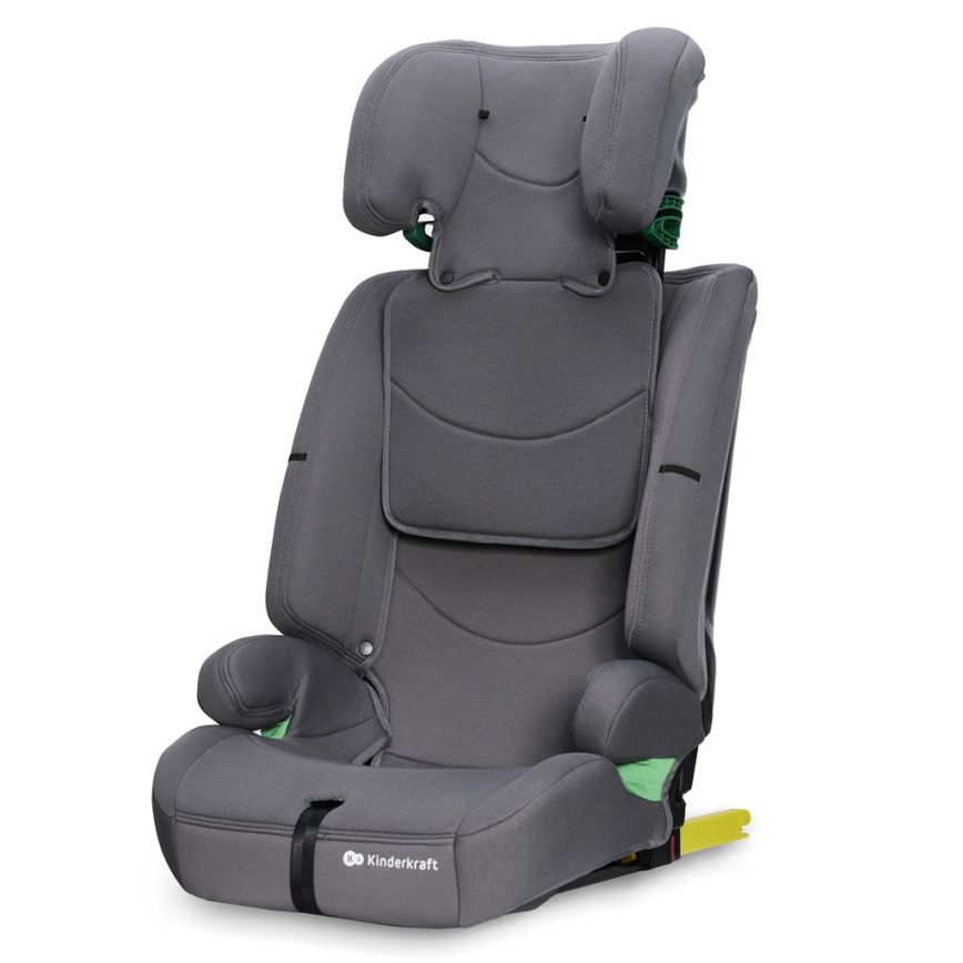 KINDERKRAFT - Bilbarnstol SAFETY FIX 2 i-Storlek (76-150 cm) grå