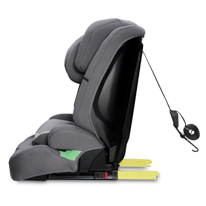 KINDERKRAFT - Bilbarnstol SAFETY FIX 2 i-Storlek (76-150 cm) grå